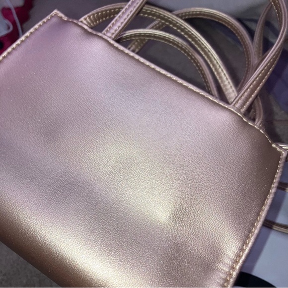 Rare MTO Telfar Small Shopping Bag Copper/Rosegold - Picture 6 of 10